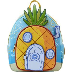 SquarePants Pineapple House Loungefly Mini Backpack